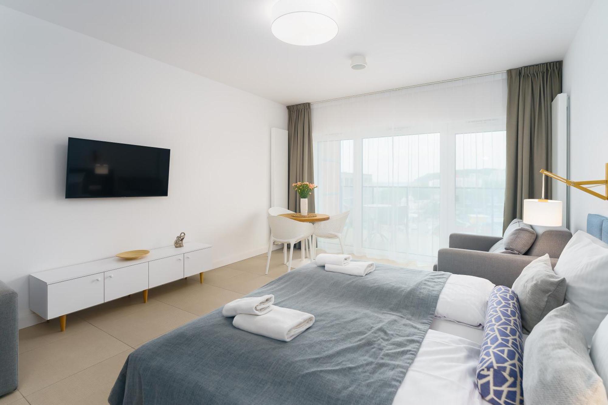 Aquamarina Prima Deluxe Studios With Sea View By Noclegi Renters Miedzyzdroje Luaran gambar